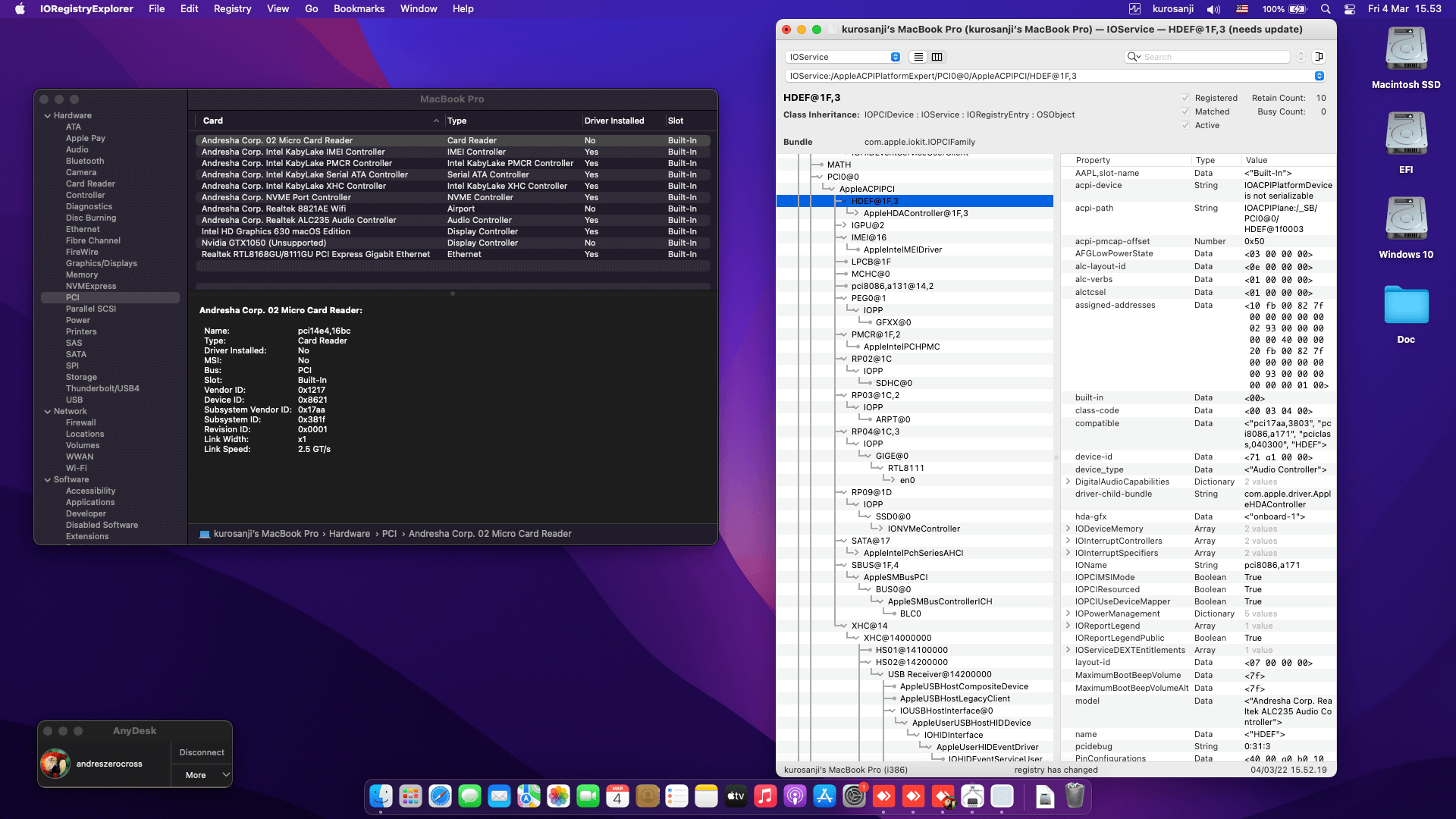 Lenovo Legion Y520 15IKBN 2nd [KabyLake   Intel HD 630 + ELAN PS2]   OpenCore 9